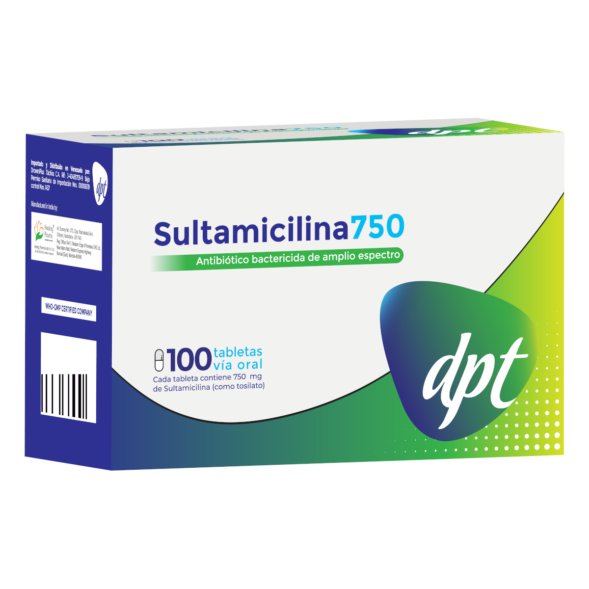 Sultamicilina 750